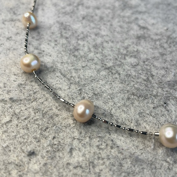 Colombian Emeralds international - Pearl necklace - Picture 2 of 6